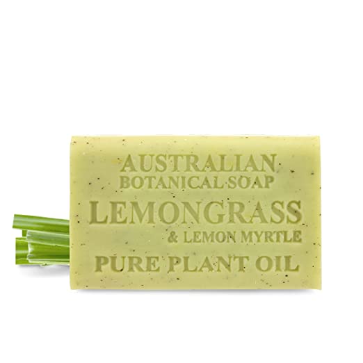 Australian Botanical Soap, Lemongrass with Lemon Myrtle Plant Oil Soap, 6.8 oz, 193g - 1 Count