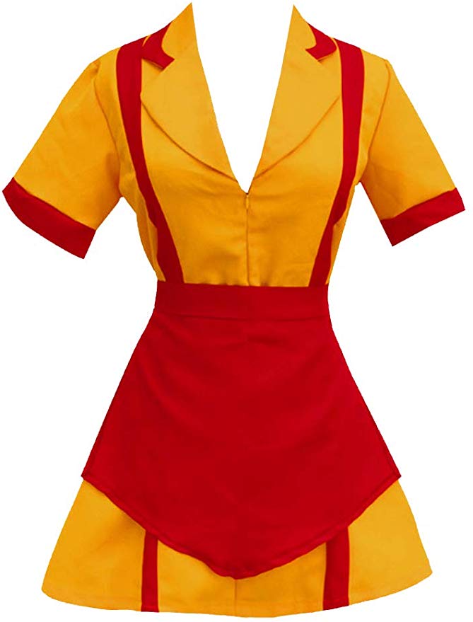 Amayar Women Waitress Uniform Cosplay Fancy Dress Party Costume