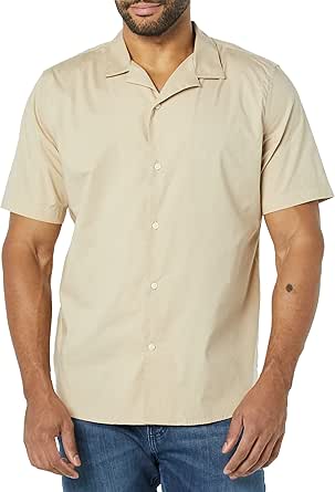 Amazon Essentials Men's Slim-Fit Vacation Shirt