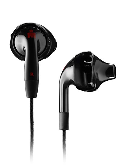 Yurbuds Ironman Inspire Duro Performance-Fit Sports In-Ear Headphones - Black