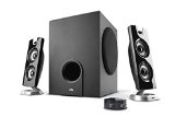 Cyber Acoustics 30 Watt Powered Speakers with Subwoofer for PC and Gaming Systems in Frustration Free Packaging CA-3602a