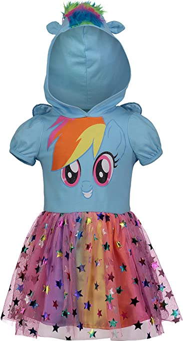 My Little Pony Hooded Costume Short Sleeve Dress