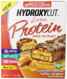 Hydroxycut Lean Protein Bars Chocolate Peanut Butter Caramel 5 Count 17oz Bars