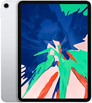 Apple iPad Pro 2018 (11-inch, Wi-Fi   Cellular, 64GB) - Silver (Renewed)