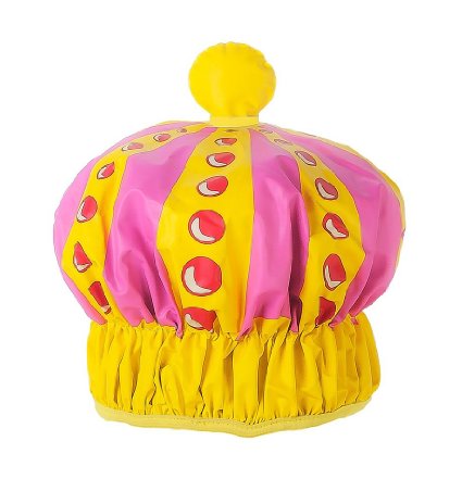 Queen of the Bathroom Bath and Shower Cap  Swim Cap Crown
