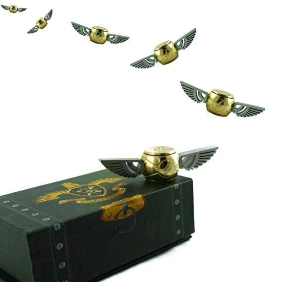Tornado Golden Orb Fidget Spinner v3 - Exclusive Chest Box Design
