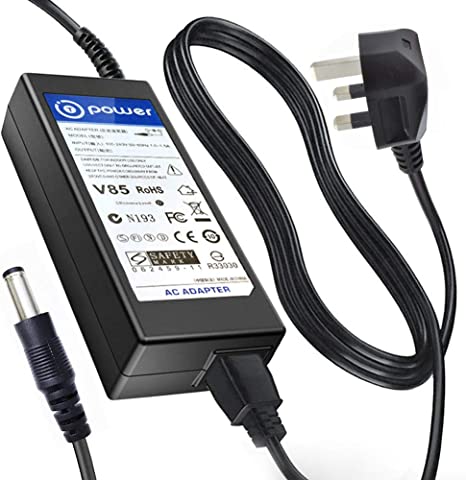T-Power 12v Ac Dc adapter Compatible with Synology Disk Station DS212   DS212j Network Storage Server Replacement switching power supply cord charger wall plug spare