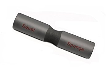 Squat Sponge Gray 18"long, 3.5” diameter & 1.25"thick Olympic Barbell Pad