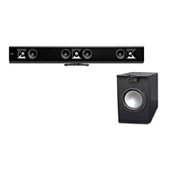 Klipsch Gallery SoundBar G-42 Black with FREE PA-10W 500 WATT Sub