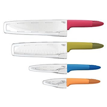 REO 9-Piece Self-Sharpening Cutlery Set with Cutting Board