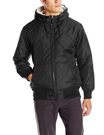 Mountain Club Men's Hooded Trucker Jacket with Micro Sherpa Lining