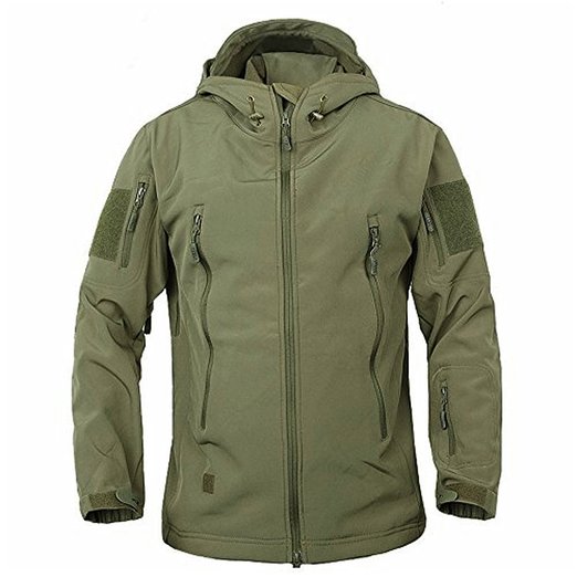 Men's Military Softshell Tactical Jacket Waterproof Coat