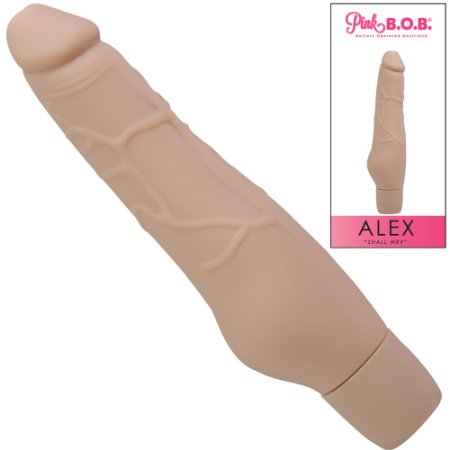 Silicone Vibrator Dildo for Women - Vibrating Penis Sex Toy - - 30 Day No-Risk Money-Back Guarantee
