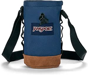 JanSport Kitsack Water Bottle Holder Carrier with Sling Strap - Navy