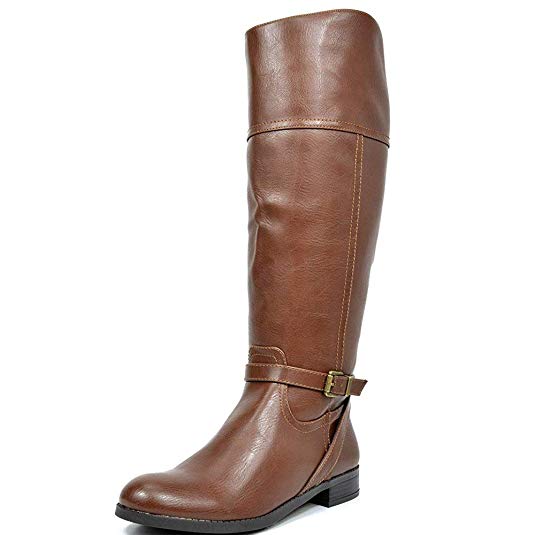TOETOS Women's Fashion Knee High Riding Boots