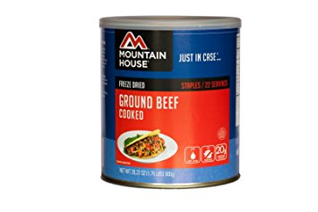 Mountain House Ground Beef, Cooked #10 Can