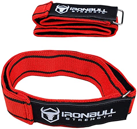 BFR Training Bands (Pair) - Occlusion Training Straps – Blood Flow Restriction Workout Wraps – Restriction Cuffs for Increased Growth Factors (Slim (1.0" Wide x 25" Long))