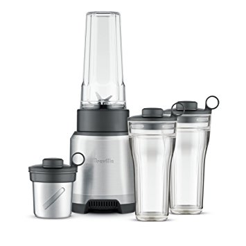 Breville BPB625BAL1BCA1 Boss to Go Plus Personal Blender, 25 oz, Silver