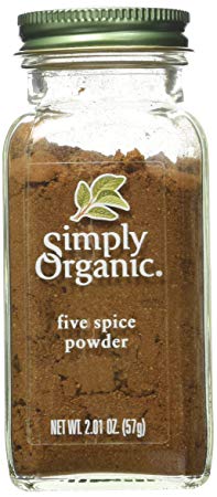 Simply Organic Five Spice Powder, 2.01 Ounce