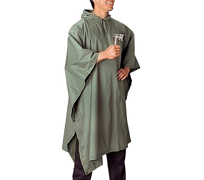 Rothco G.I. Type Military Rip-Stop Poncho