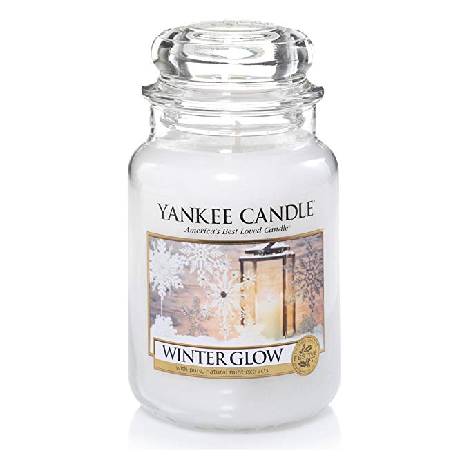 Yankee Candle Large Jar Candle, Winter Glow