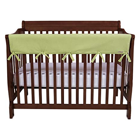 Trend Lab Waterproof CribWrap Rail Cover - For Wide Long Crib Rails Made to Fit Rails up to 18" Around