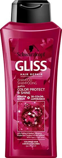 Schwarzkopf Gliss Hair Repair Shampoo Color Protect & Shine (400ml)