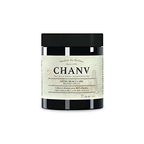 Chanv Hemp Pain Relief Cream (118ml) Relieve Sore Joints, Muscles, Arthritis | Back, Legs, Neck, Knee, Hip, Hands | Natural Anti-Inflammatory, Cooling Sensation | Topical