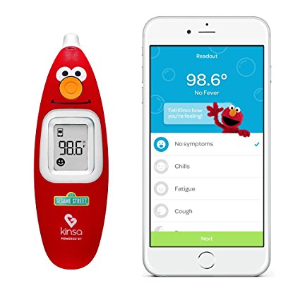 Kinsa Sesame Street Elmo Smart Ear Thermometer