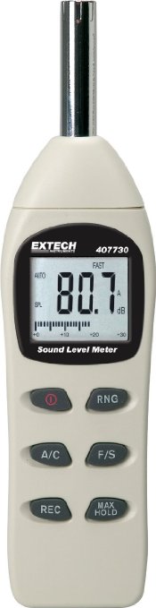 Extech 407730 40-to-130-Decibel Digital Sound Level Meter
