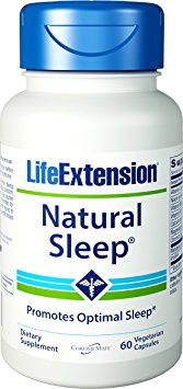 Life Extension Natural Sleep 3mg 60 Capsules Vegetarian