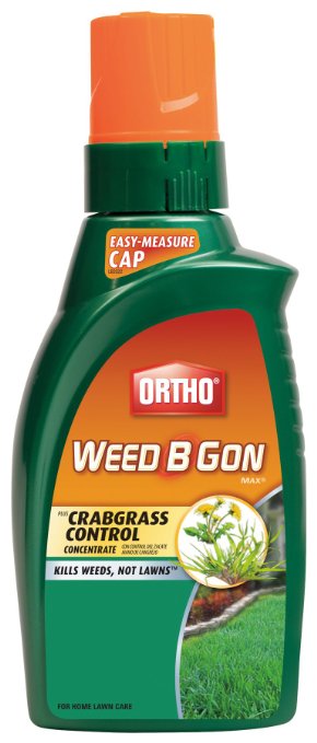 Ortho Weed B Gon MAX Weed Killer for Lawns Plus Crabgrass Control Concentrate 32oz Not Sold in HI NY