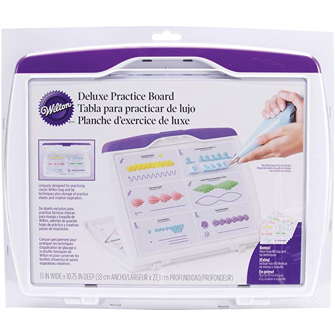 Wilton Decorate Smart Deluxe Practice Board Set, Cake Decorating Supplies