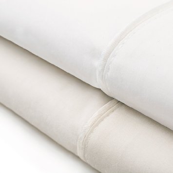 Deluxe Italian Sheets - 100% Egyptian Cotton - Made in Italy - Split King - White