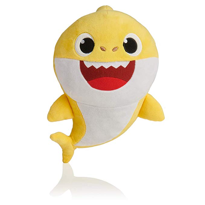 Wow Wee Baby Shark Official Song Doll, 61031, Baby Shark, Yellow