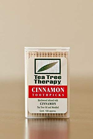 Tea Tree Therapy Cinnamon Toothpicks (1x100 CT)