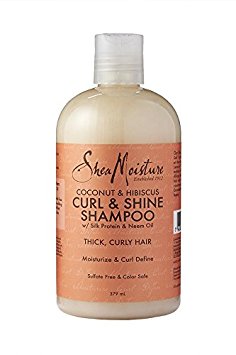 Shea Moisture Coconut and Hibiscus Curl and Shine Shampoo 379 ml