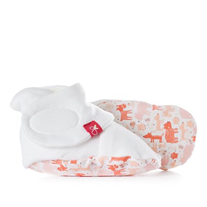 Goumikids Goumiboots Soft Stay On Booties, Year Round Use and Adjusts to Fit as Baby Grows