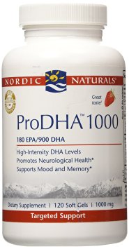 Nordic Naturals - ProDHA Strawberry 1000 mg 120 softgels