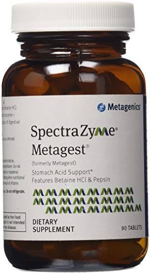 Metagenics Spectrazyme Metagest Tablets, 90 Count