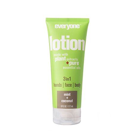 Everyone 3-in-1 Lotion, Coconut and Mint(Pack of 6)