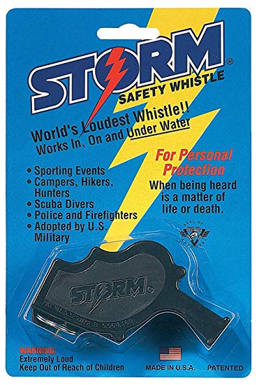 Rothco Storm Safety Whistle/ Safety Black