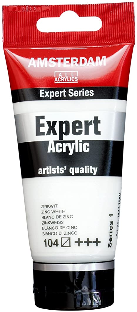 Amsterdam Expert Series Acrylic Tube 75 ml Zinc white 104 (19111040)