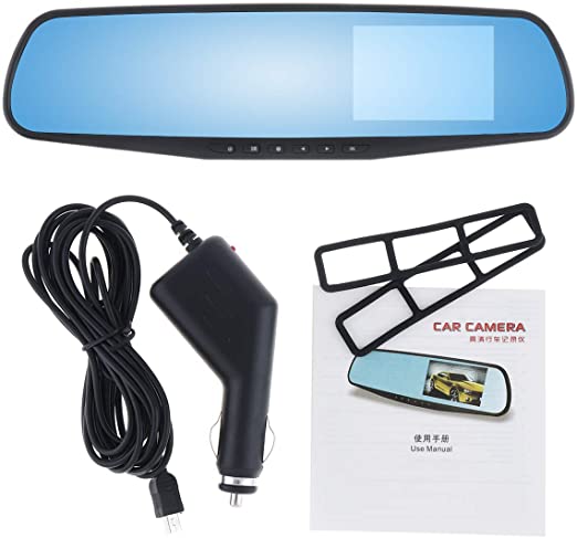 Car DVR Rear View Mirror Video Recorder 2.7" 1080P LCD HD Car Camera