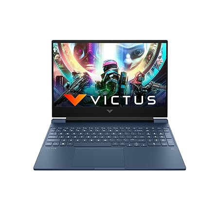 HP Victus Gaming Laptop, 13th Gen Intel Core i5-13500HX, 6GB RTX 4050 GPU, 16.1-inch (40.9 cm), FHD, IPS, 165Hz, 300 nits, 16GB DDR5, 512GB SSD, RGB Backlit KB, B&O (MSO, Blue, 2.29 kg), r0075TX
