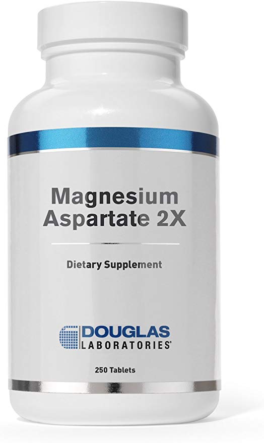 Douglas Laboratories - Magnesium Aspartate 2X - Elemental Magnesium and Potassium for Cardiovascular Support* - 250 Tablets