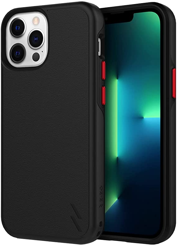 ZIZO Realm Series for iPhone 13 Pro Max Case - Sleek Modern Protection - Black