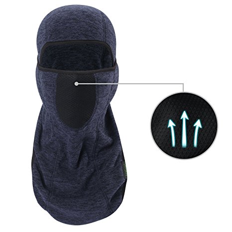 Balaclava-Ski Mask Winter Thicken Outdoor Face Mask Windproof Warmer Hood