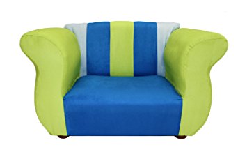 KEET Fancy Kid's Chair, Blue/Green