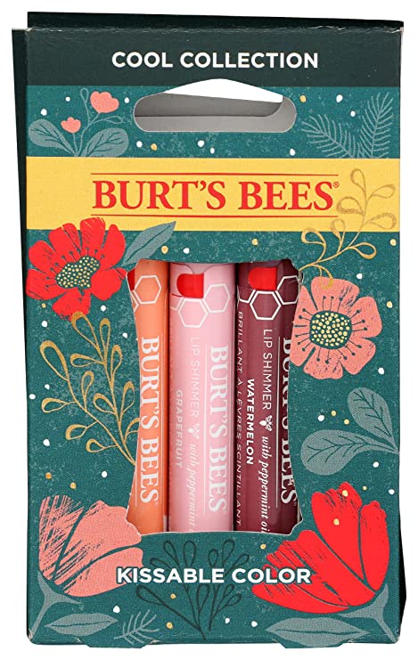 Burts Bees Cool Kissable Color Gift Set, 1 EA